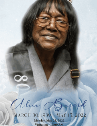 Alice Buford Obituary