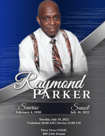 Raymond Parker Obituary