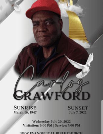 Carlos Crawford Obituary