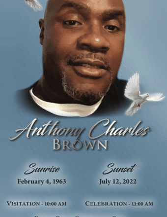 Antony Charles Brown Obituary
