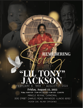 Tony Anthony Jackson Obituary
