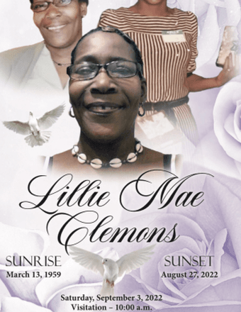 Lillie Mae Clemons Obituary