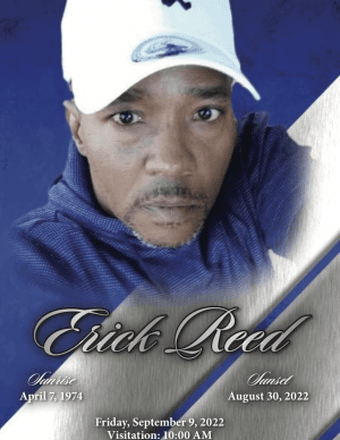 Erick Reed Obituary