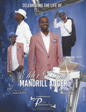Elder Donta Mandrill Adger Obituary