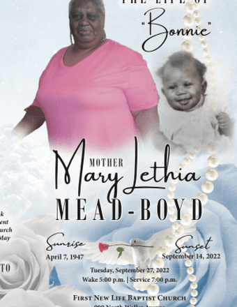 Mary Mead-Boyd Obituary