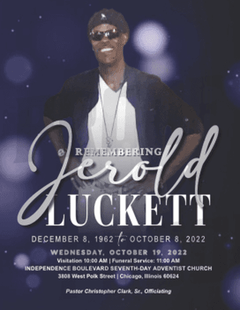 Jerold Luckett Sr Obituary