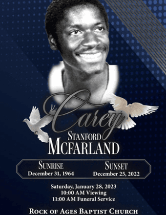 Carey Stanford McFarland Obituary