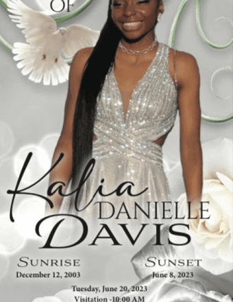 Kalia Danielle Davis Obituary