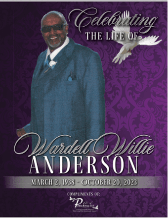 Wardell Willie Anderson Obituary