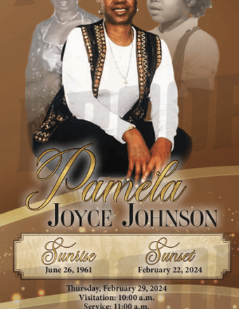 Pamela Joyce Johnson Obituary