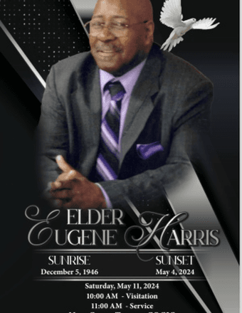 Elder Eugene Harris Obituary