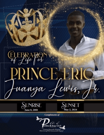 Prince Eric Lewis Obituary