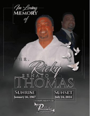 Ricky Thomas Obituary