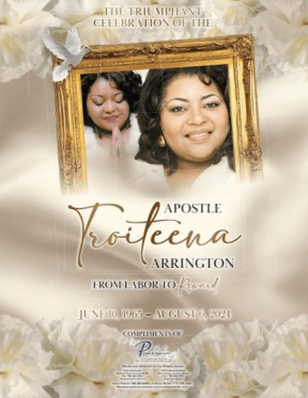 Apostle Troiteena Arrington Obituary