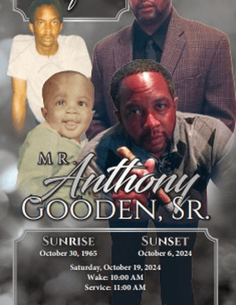 Anthony Gooden Sr Obituary