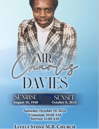 Charles Davies Obituary