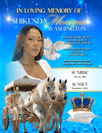 Shikenda Monique Washington Obituary