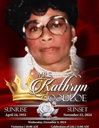 Kathryn Goodloe Obituary