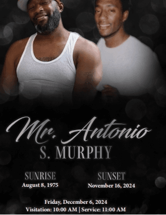 Antonio Murphy Obituary