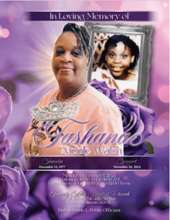 Tashana Nicole Walsh Obituary