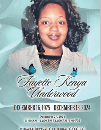 Fayette Kenya Underwood Obituary