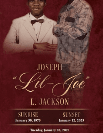 Joseph Jackson Obituary