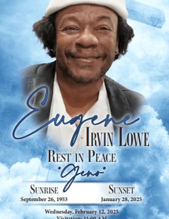 Eugene Irvin Lowe Obituary
