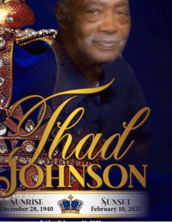 Thad Johnson Obituary