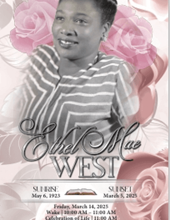 Ethel Mae West Obituary