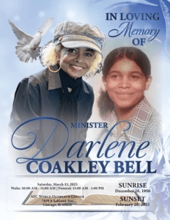 Minister Darlene Coakley Bell Obituary