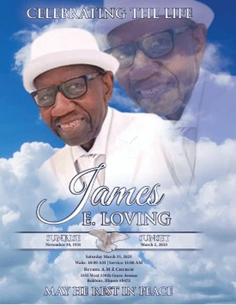 James E Loving Obituary