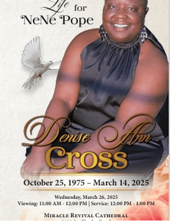 Denise Cross Obituary