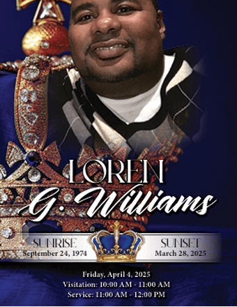 Loren Gaddis Williams Obituary