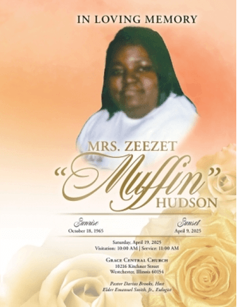 Zeezet Hudson Obituary