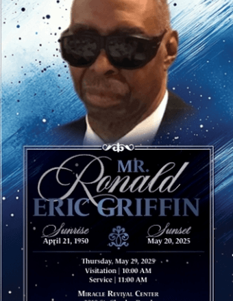 Ronald Eric Griffin Obituary