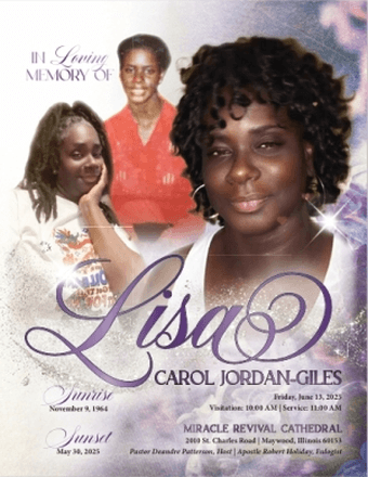 Lisa Jordan Obituary
