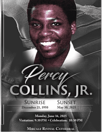 Percy Collins Jr Obituary
