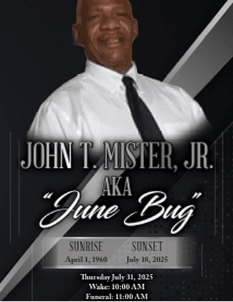 John Mister Jr Obituary