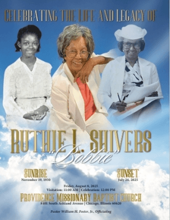 Ruthie Shivers Obituary