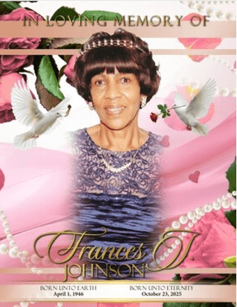 Frances Johnson Obituary