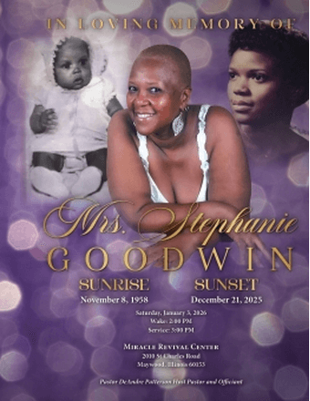 Stephaine Goodwin Obituary