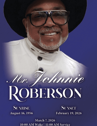 Johnnie B Roberson Obituary