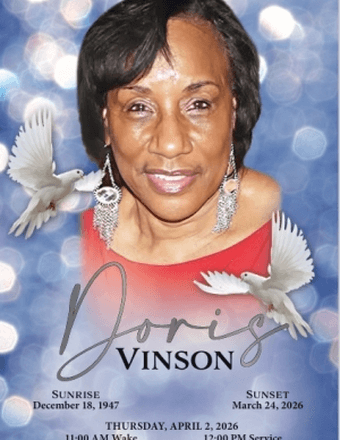 Doris Marie Vinson Obituary