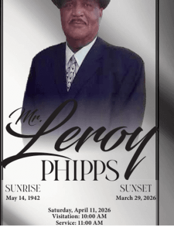 Leroy Phipps Obituary
