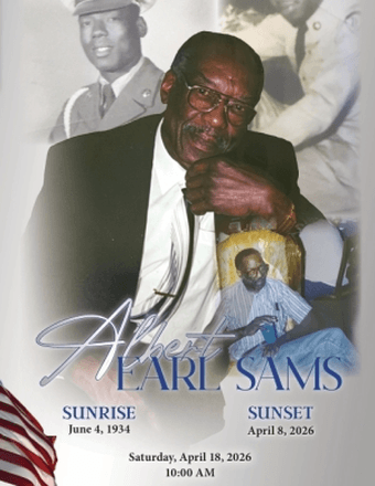 Albert Sams Obituary