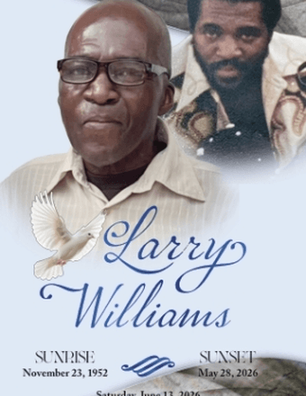 Larry Williams Obituary